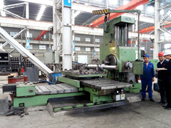 Large boring-milling machine