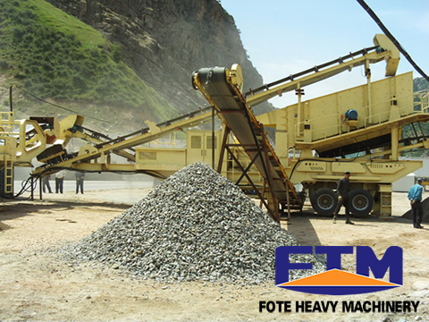 Rubber Tyred Mobile Crusher