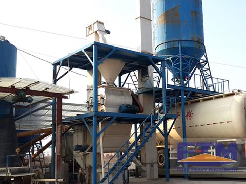 200,000 t/year full-automatic dry mix mortar plant
