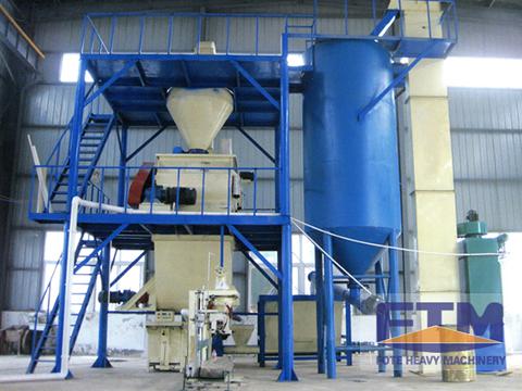 300,000 t/year full-automatic dry mix mortar plant