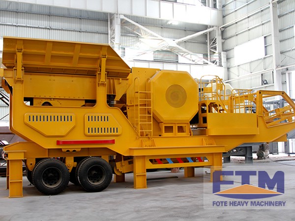 mobile jaw crusher